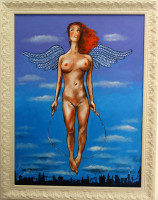 Jan Saudek - Jana v sedmém nebi - originál 